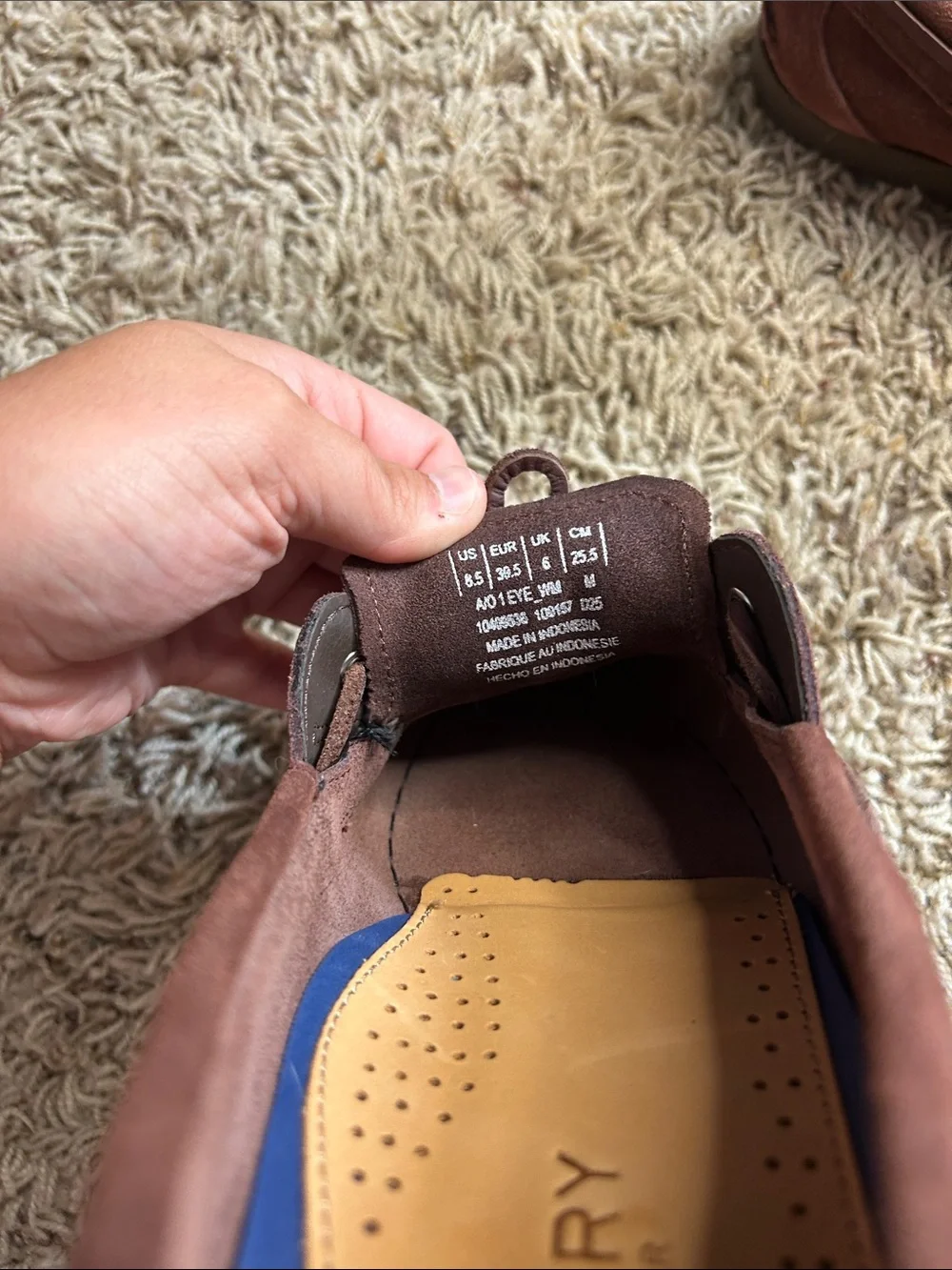 Men’s Sperry  Authentic Original™ 1 Eye Boat Shoe  Slippers